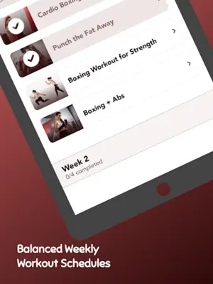 Cardio Boxing android App screenshot 3