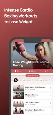 Cardio Boxing android App screenshot 7