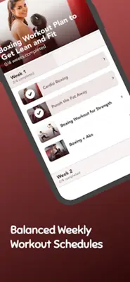 Cardio Boxing android App screenshot 8